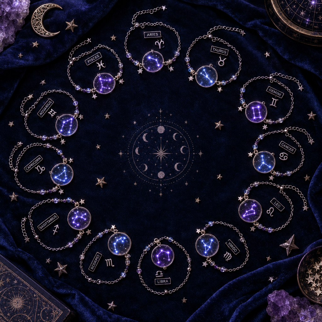 Zodiac Flat Lay